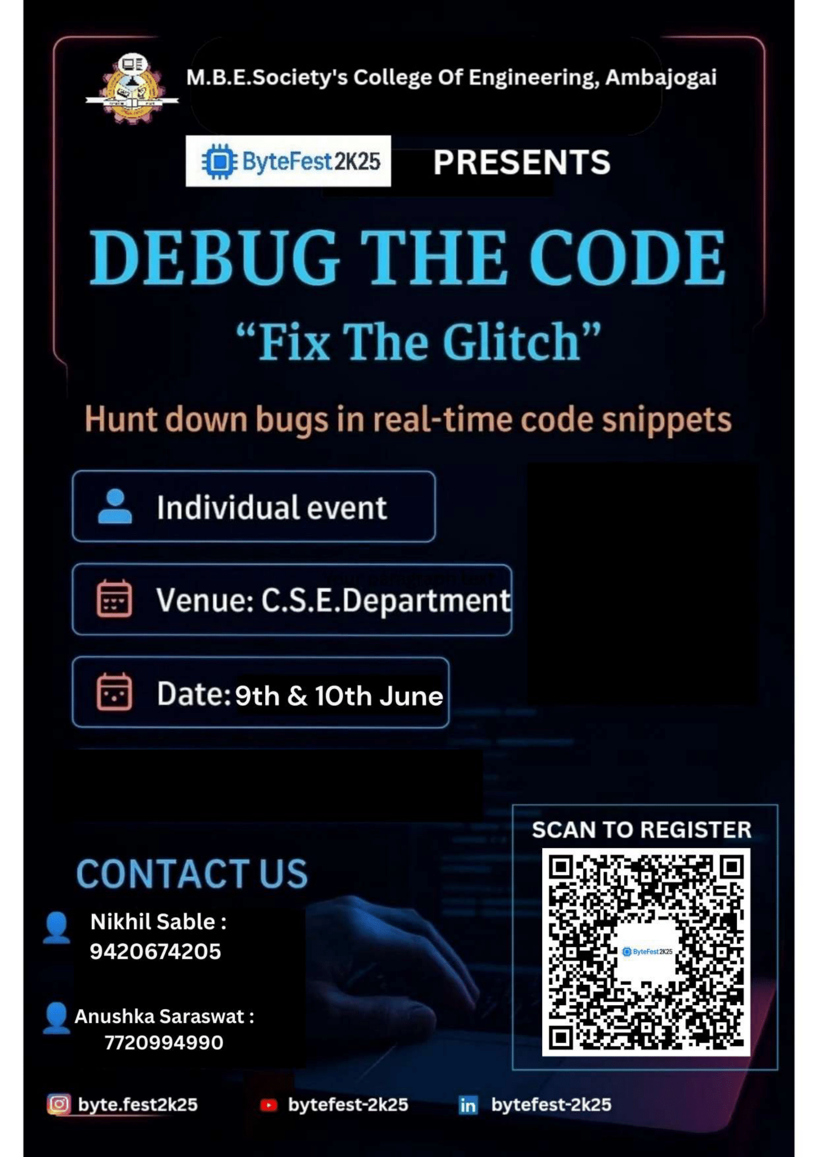 Debug Quest Poster